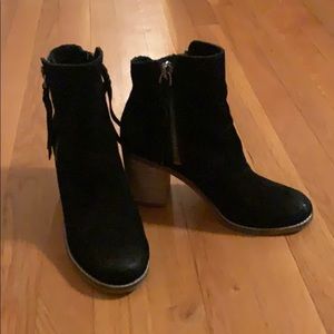 Dolce vita Black suede booties